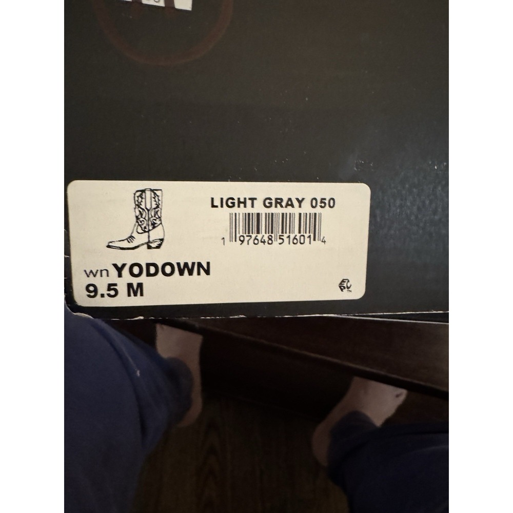 Nine West Women's Yodown Suede Western Boot Size 9.5 Cowgirl Cowboy Festival - Picture 10 of 11